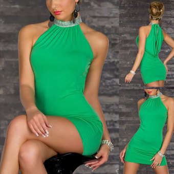 Sizzling hot fashion/club dress